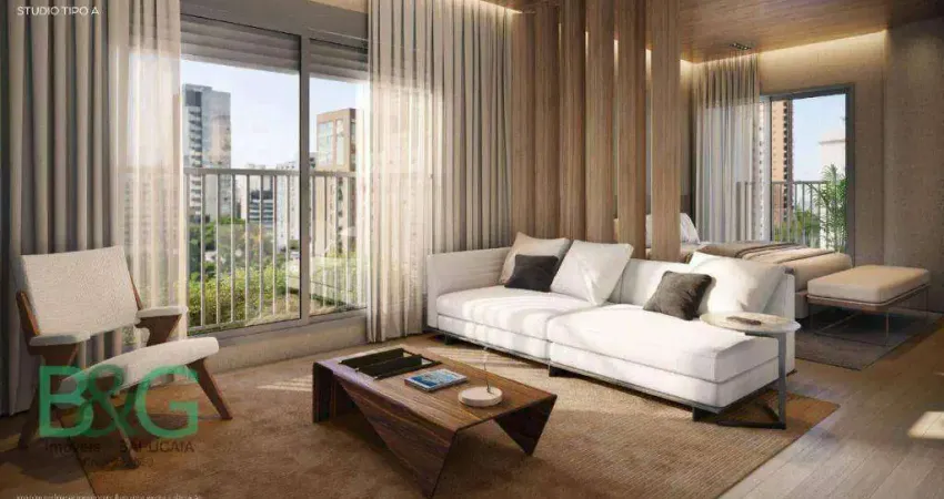 Studio com 1 dormitório à venda, 39 m² por r$ 1.600.000,00 - jardim paulista - são paulo/sp