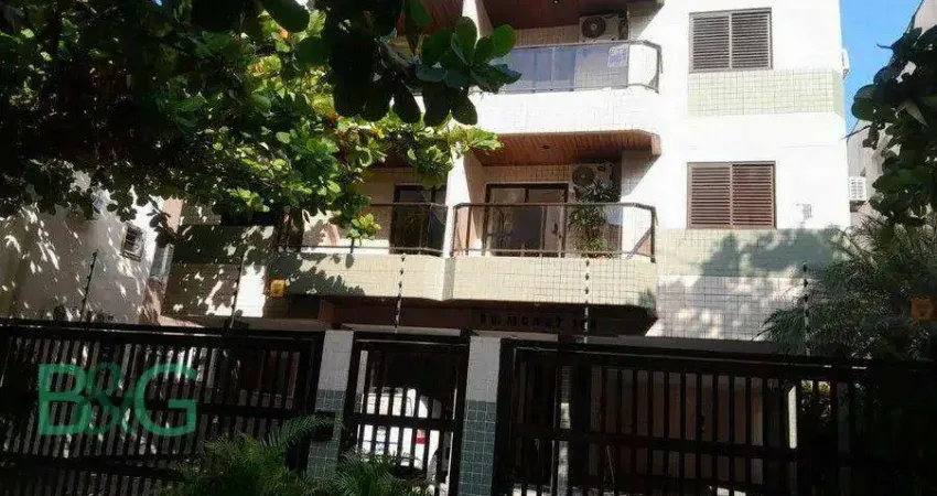 Apartamento com 2 dormitórios à venda, 70 m² por r$ 430.000 - enseada - guarujá/sp