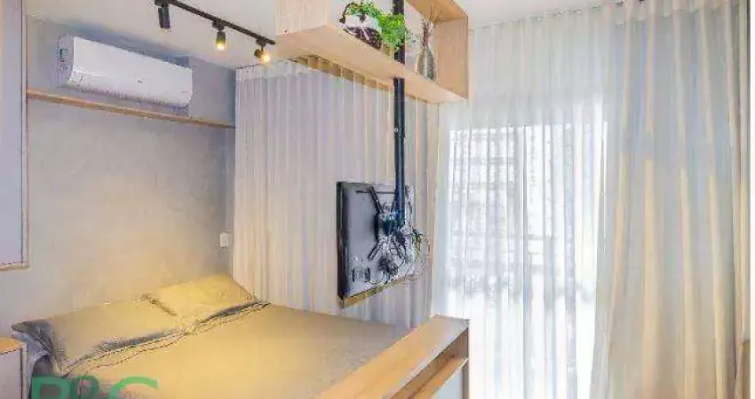 Apartamento com 1 dormitório à venda, 24 m² por r$ 394.000 - bela vista - são paulo/sp