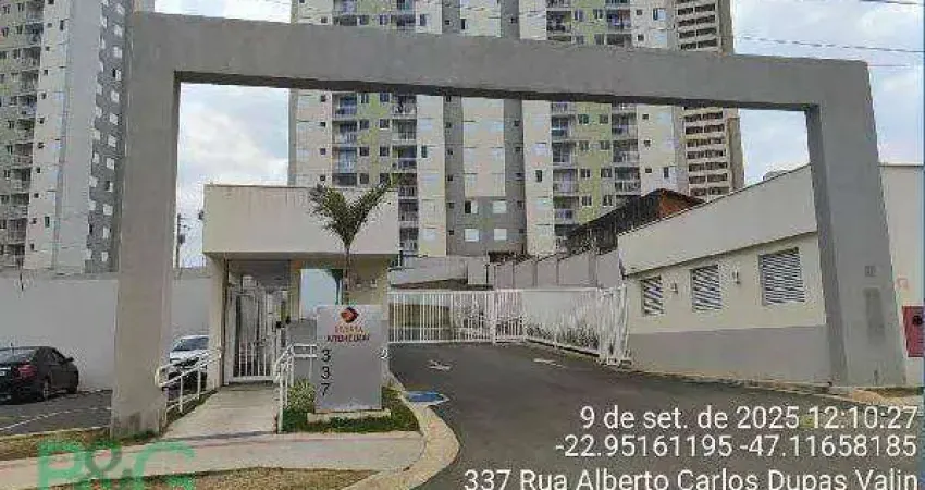 Apartamento com 2 dormitórios à venda, 44 m² por r$ 212.646,59 - vila palácios - campinas/sp