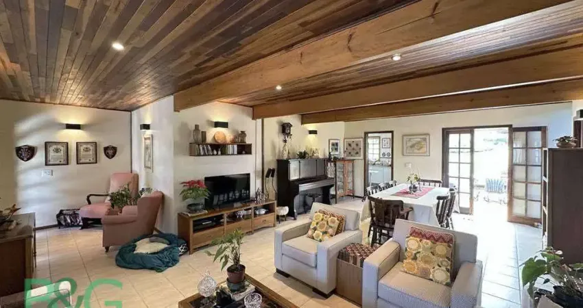 Casa com 3 dormitórios à venda, 240 m² por r$ 2.200.000 - nova higienópolis - jandira/sp