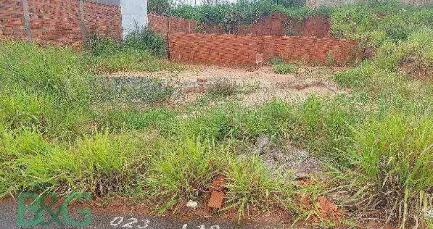 Terreno à venda, 275 m² por r$ 100.259 - jardim vitoria - fernandópolis/sp