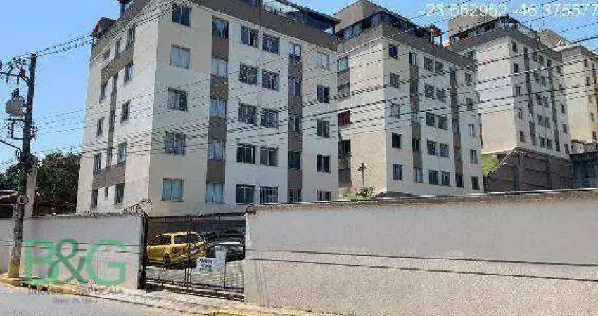 Apartamento com 2 dormitórios à venda, 49 m² por r$ 111.000,00 - vila romanópolis - ferraz de vasconcelos/sp