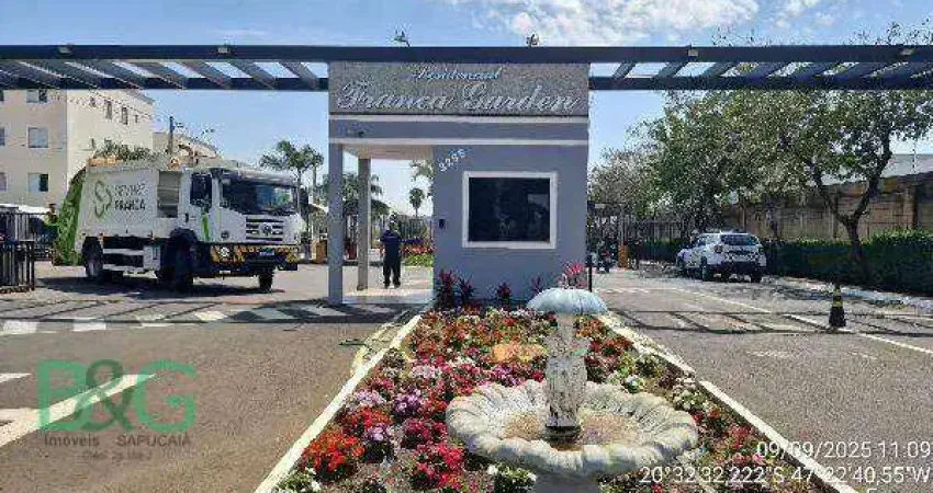 Apartamento com 2 dormitórios à venda, 48 m² por r$ 120.585 - vila santa cruz - franca/sp