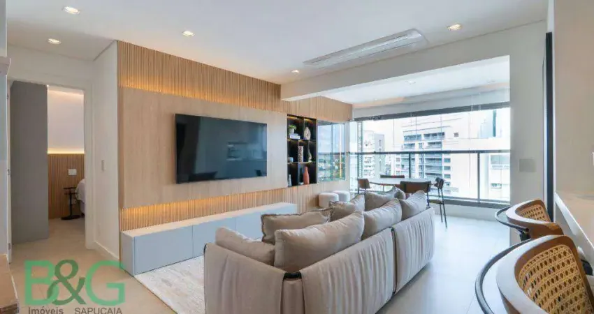 Apartamento com 2 dormitórios à venda, 78 m² por r$ 1.550.000 - água rasa - são paulo/sp