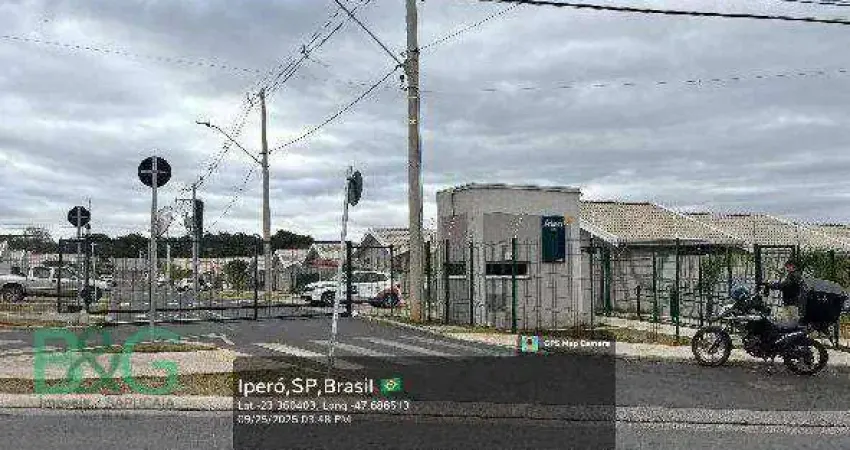 Casa com 2 dormitórios à venda, 44 m² por r$ 131.910 - jardim vitorino - iperó/sp
