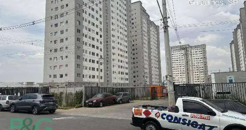 Apartamento com 2 dormitórios à venda, 44 m² por r$ 155.242 - vila nova bonsucesso - guarulhos/sp