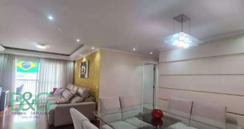 Apartamento com 3 dormitórios à venda, 97 m² por r$ 997. - parque da vila prudente - são paulo/sp