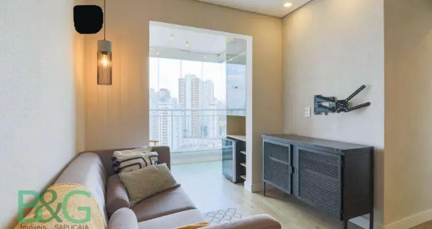 Apartamento com 1 dormitório à venda, 50 m² por r$ 840.000 - vila romana - são paulo/sp