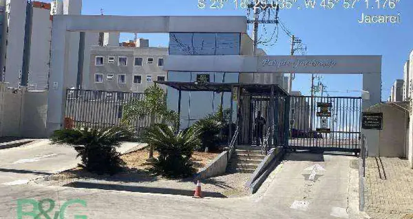 Apartamento com 2 dormitórios à venda, 38 m² por r$ 136.200 - vila nova aliança - jacareí/sp