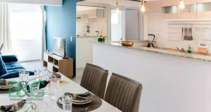 Apartamento com 2 dormitórios à venda, 56 m² por r$ 414. - jardim colorado - são paulo/sp