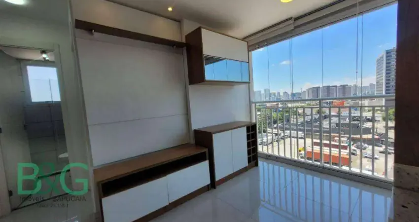 Apartamento com 2 dormitórios para alugar, 47 m² por r$ 2.800/mês - parque industrial tomas edson - são paulo/sp