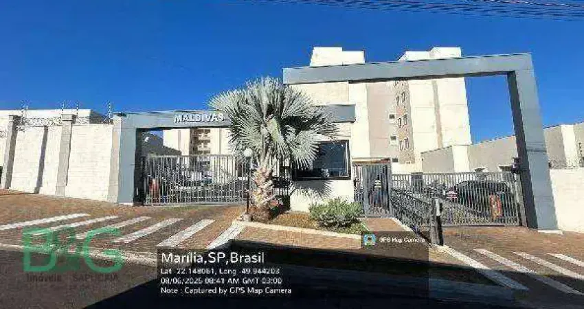 Apartamento com 2 dormitórios à venda, 42 m² por r$ 200.851,10 - antenor barion - marília/sp