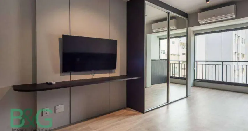 Studio com 1 dormitório à venda, 31 m² por r$ 520.000 - higienópolis - são paulo/sp