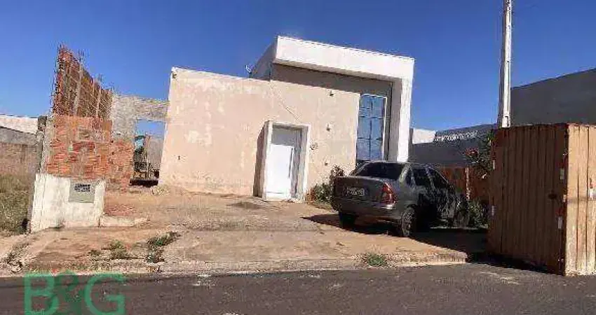 Casa com 1 dormitório à venda, 60 m² por r$ 160.482 - sérgio roim - marília/sp