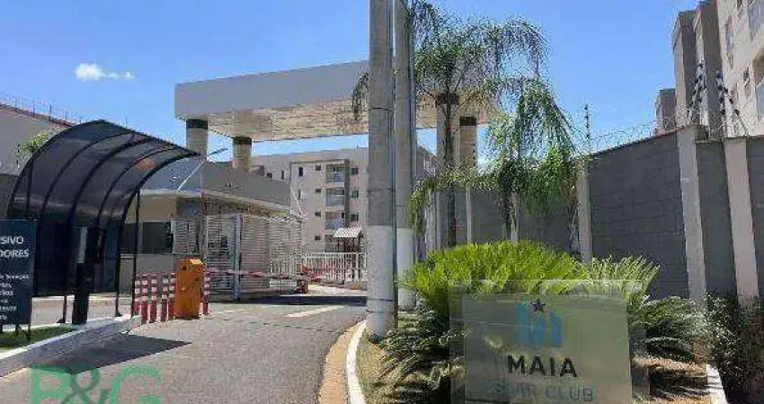 Apartamento com 2 dormitórios à venda, 45 m² por r$ 159.800 - sítios de recreio shangrilá (padre nóbrega) - marília/sp