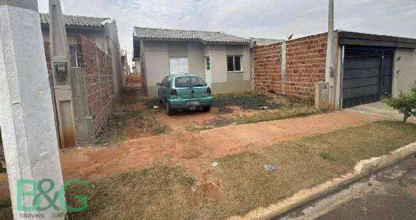 Casa com 2 dormitórios à venda, 45 m² por r$ 202.182,53 - terras de sao paulo i - marília/sp