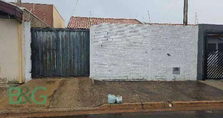 Casa com 2 dormitórios à venda, 44 m² por r$ 93.407 - jardim araucária - mogi guaçu/sp