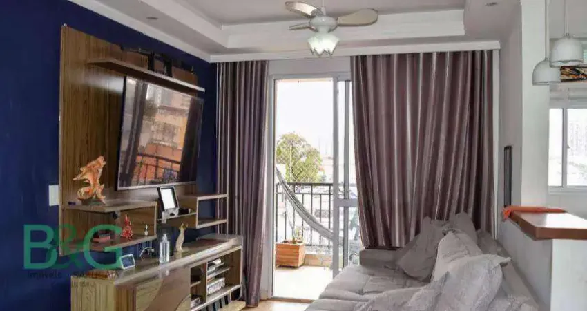 Apartamento com 2 dormitórios à venda, 68 m² por r$ 517. - tatuapé - são paulo/sp