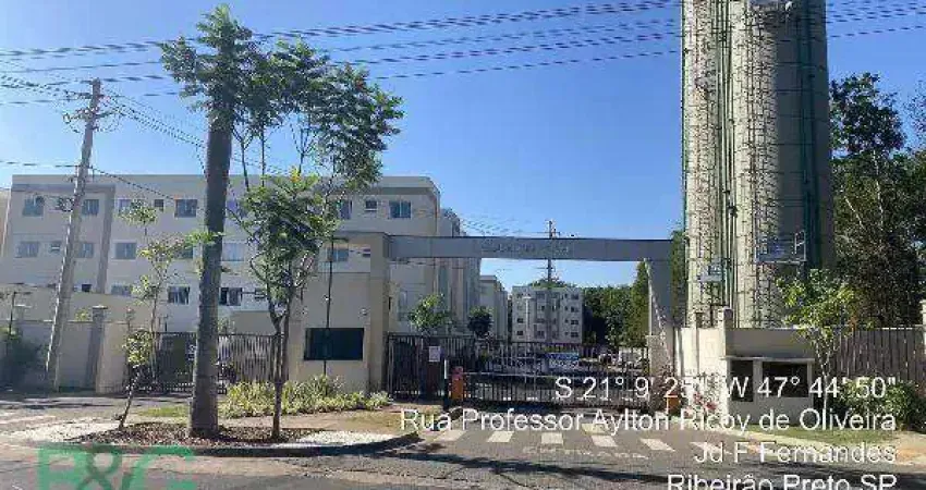 Apartamento à venda, 40 m² por r$ 142.291,30 - jardim ouro branco - ribeirão preto/sp