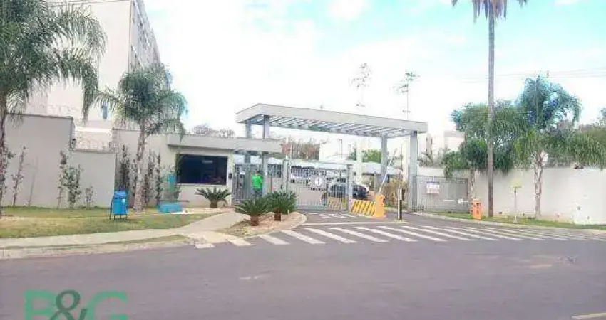 Apartamento com 2 dormitórios à venda, 43 m² por r$ 120.665 - jardim das palmeiras - ribeirão preto/sp