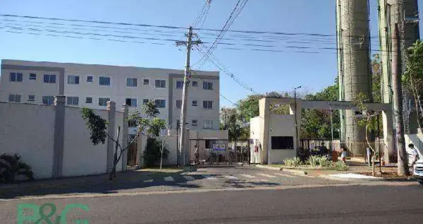 Apartamento à venda, 42 m² por r$ 165.432,00 - jardim ouro branco - ribeirão preto/sp