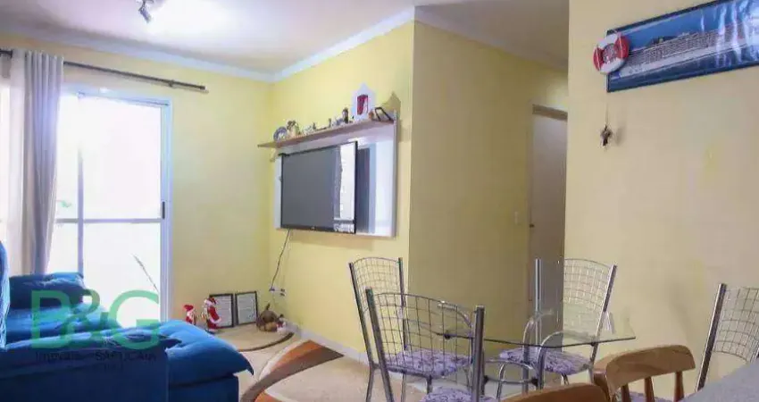 Apartamento com 3 dormitórios à venda, 73 m² por r$ 649. - são lucas - são paulo/sp