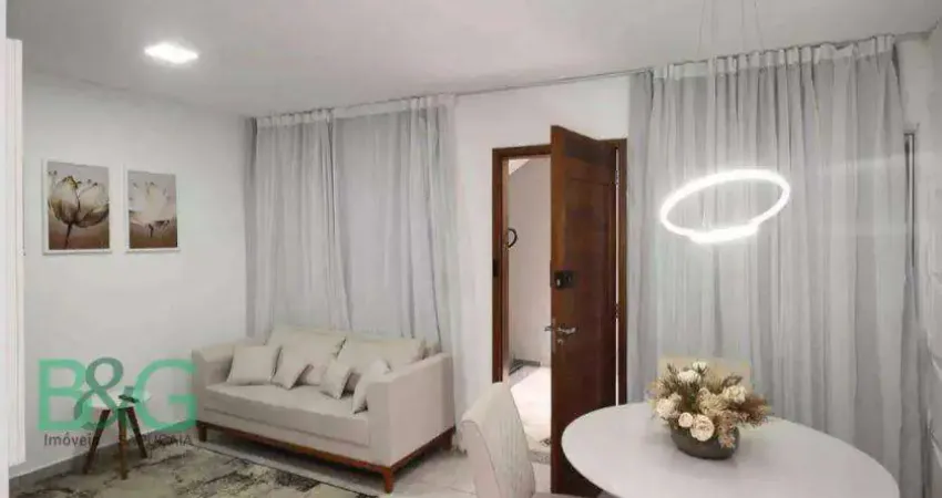 Apartamento com 1 dormitório à venda, 36 m² por r$ 284. - vila ivone - são paulo/sp