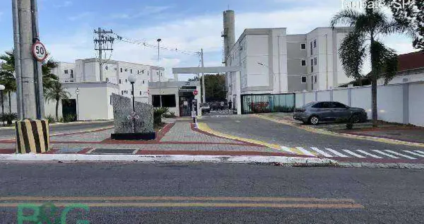 Apartamento com 1 dormitório à venda, 41 m² por r$ 115.116 - jardim das bandeiras - taubaté/sp