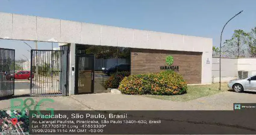 Apartamento com 2 dormitórios à venda, 46 m² por r$ 126.722 - campestre - piracicaba/sp