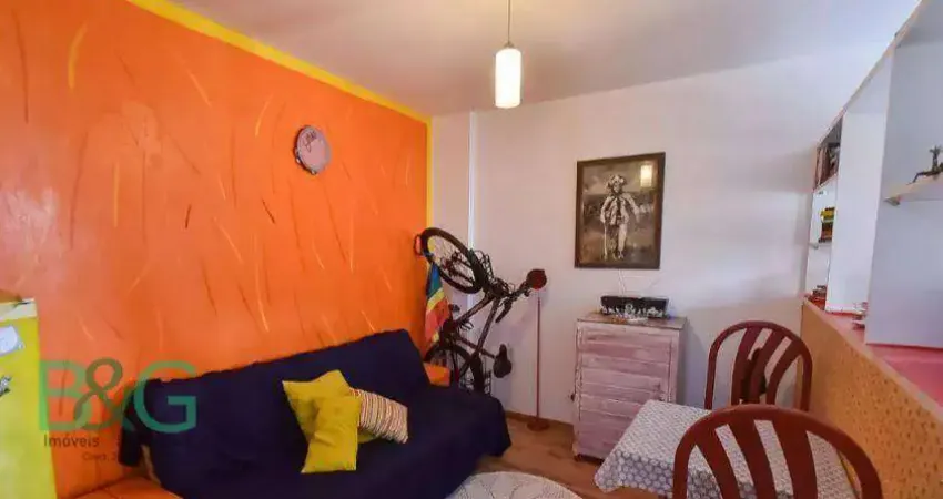 Apartamento com 1 dormitório à venda, 30 m² por r$ 199. - centro - cotia/sp