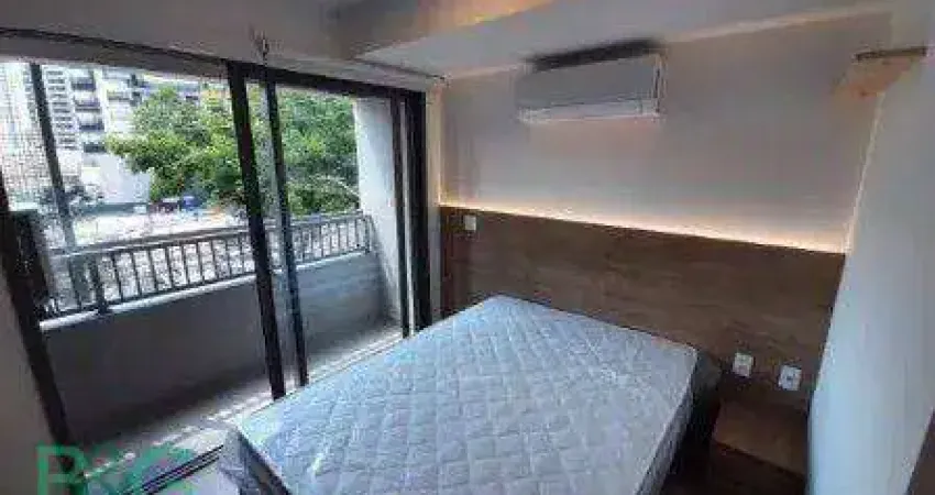 Studio com 1 dormitório para alugar, 21 m² por r$ 3.112/mês - vila mariana - são paulo/sp