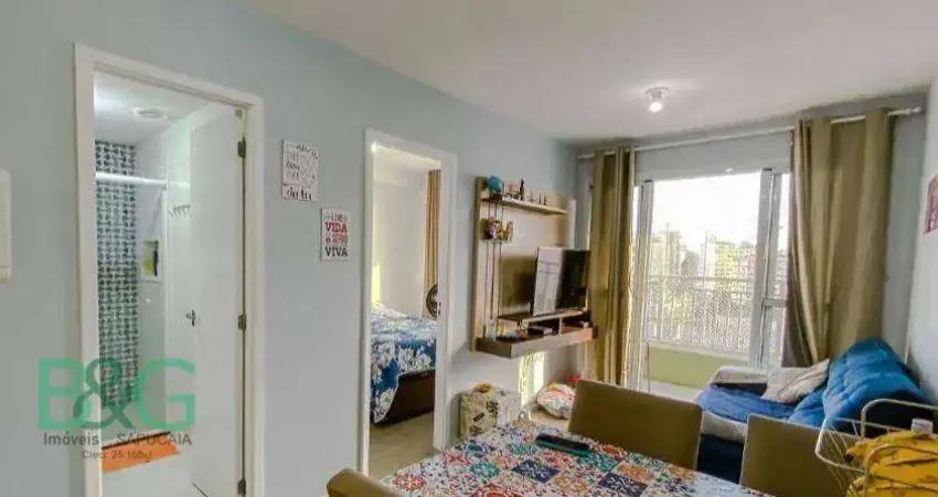 Apartamento com 2 dormitórios à venda, 48 m² por r$ 419. - belém - são paulo/sp
