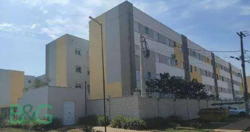 Apartamento com 2 dormitórios à venda, 45 m² por r$ 118.245 - chácaras água branca - piracicaba/sp