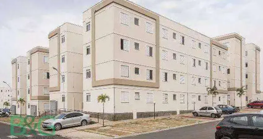Apartamento com 2 dormitórios à venda, 44 m² por r$ 127.655 - agua bonita - piracicaba/sp