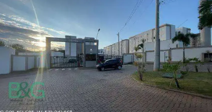 Apartamento com 2 dormitórios à venda, 39 m² por r$ 157.305 - centro - santa bárbara d'oeste/sp