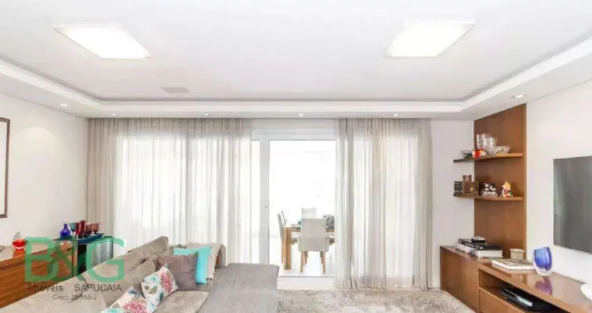 Apartamento com 4 dormitórios à venda, 152 m² por r$ 2.299.000 - vila romana - são paulo/sp