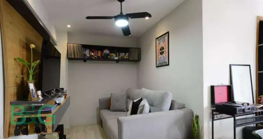 Apartamento com 1 dormitório à venda, 35 m² por r$ 449.000 - vila mariana - são paulo/sp