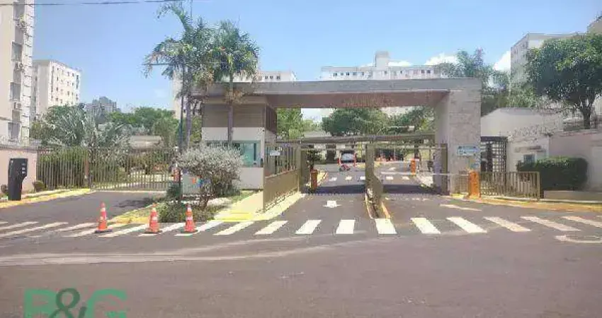 Apartamento com 2 dormitórios à venda, 53 m² por r$ 161.414,89 - condomínio mirante sul - ribeirão preto/sp