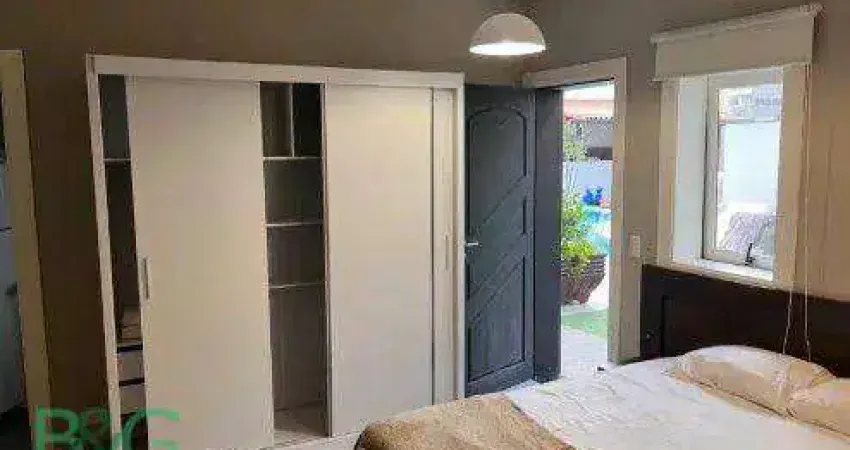 Kitnet com 1 dormitório para alugar, 32 m² por r$ 3.400/mês - jardim leonor - são paulo/sp