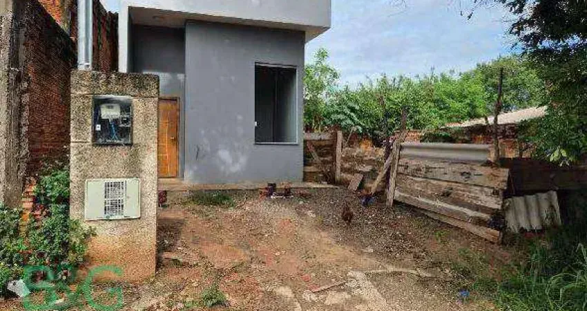 Casa com 2 dormitórios à venda, 60 m² por r$ 112.908 - jardim sabará - presidente prudente/sp