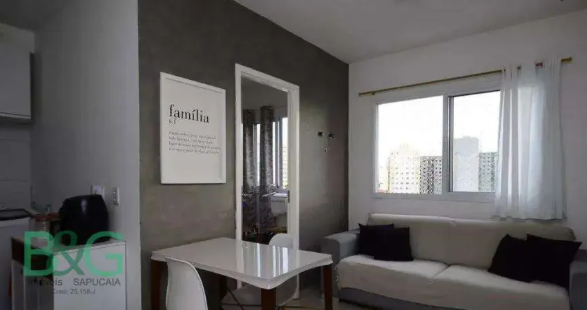 Apartamento com 2 dormitórios à venda, 37 m² por r$ 349.000 - cambuci - são paulo/sp