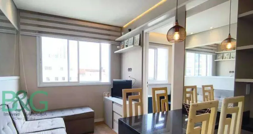 Apartamento com 2 dormitórios à venda, 33 m² por r$ 309.000 - cambuci - são paulo/sp
