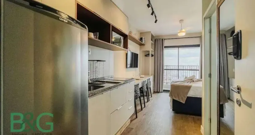 Studio com 1 dormitório à venda, 23 m² por r$ 330.000 - centro histórico de são paulo - são paulo/sp