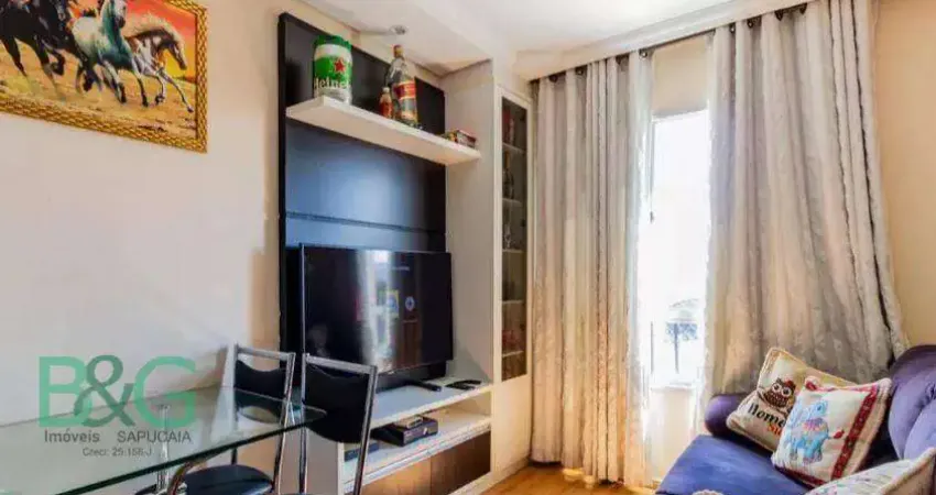 Apartamento com 2 dormitórios à venda, 44 m² por r$ 379. - luz - são paulo/sp