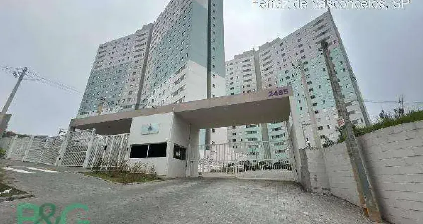 Apartamento com 2 dormitórios à venda, 40 m² por r$ 141.000 - vila são paulo - ferraz de vasconcelos/sp