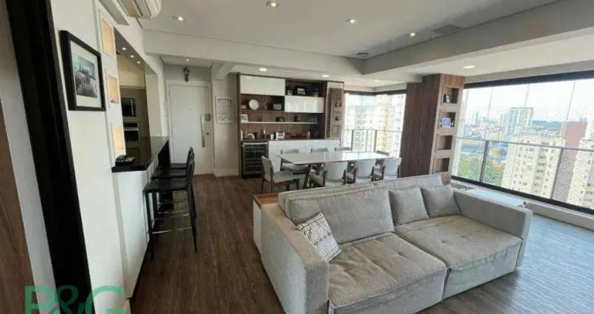 Apartamento com 3 dormitórios à venda, 147 m² por r$ 3.200.000 - campo belo - são paulo/sp