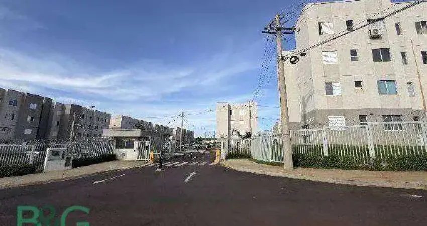 Apartamento com 2 dormitórios à venda, 43 m² por r$ 95.867 - reserva macaúba - ribeirão preto/sp