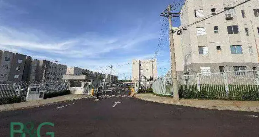 Apartamento com 2 dormitórios à venda, 43 m² por r$ 145.751 - reserva macaúba - ribeirão preto/sp