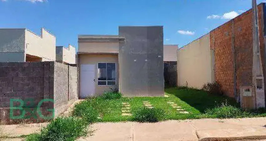 Casa com 2 dormitórios à venda, 44 m² por r$ 199.654 - santa iria - ribeirão preto/sp